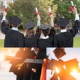thumbnail image 6 of Graduation Cap,Adjustable Mortar Board,Tassel Graduation Hat,Classic Adjustable Graduation Cap with Decorative Tassel Universal for Academic Ceremony Graduation Celebration Party Wear,Red, 6 of 8