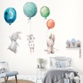 thumbnail image 3 of Pegatinas de Pared Conejo y Globo JAMW, 3 of 5