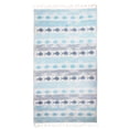 thumbnail image 2 of Anemoss Blue Fishes Turkish Beach Towel –  100x180 cm/39x70 inches, 2 of 7