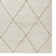 thumbnail image 3 of Gertmenian Thayer Diamond Shag Checkered Ivory Indoor Area Rug, 8x10, 3 of 6