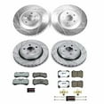 thumbnail image 3 of PowerStop Front and Rear Z26 Street Warrior Carbon-Fiber Ceramic Brake Pad and Drilled and Slotted Rotor Kit Fits: DODGE JEEP Select Models K8760-26, 3 of 9