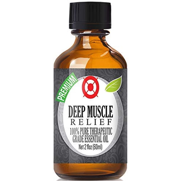 Deep Muscle Relief Essential Oil Blend 100 Pure Therapeutic Grade