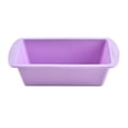 thumbnail image 1 of Silicone Baking Mould Rectangle Cake Pans Mini Loaf Pan Bread Toast Kitchen, 1 of 11