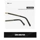 thumbnail image 4 of Gafas de sol deportivas para hombre con protección UV, polarizadas, irrompibles, montura TR90, ideales para ciclismo, running, béisbol y pesca., 4 of 5