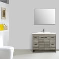 thumbnail image 5 of Eviva Lugano 48" Ash Modern Bathroom Vanity with White Integrated Acrylic Sink, 5 of 5