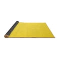 thumbnail image 2 of Ahgly Company Indoor Rectangle Abstract Yellow Contemporary Area Rugs, 2' x 3', 2 of 4