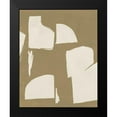 thumbnail image 2 of Green, Jacob 12x14 Black Modern Framed Museum Art Print Titled - Chunky Abstract IV, 2 of 5