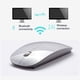 thumbnail image 4 of Ratón inalámbrico de modo dual versión 2.4G, mini ratón inalámbrico silencioso silencioso, ratón inalámbrico ultrafino de 1600 DPI para portátil, PC, portátil, ordenador, MacBook Xemadio 2033286-3, 4 of 8