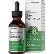 Saw Palmetto Liquid Extract | 2 oz Supplement for Men and Women | by Horbaach