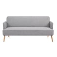 thumbnail image 1 of Sofá Cama HomeTrends Gris Claro, 1 of 4