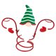 thumbnail image 5 of Copa De Vino De Navidad Muñeco De Nieve De Santa Soporte De Copa De Vino Estante De Almacenamiento De Copas De Vino Soporte De Copa De Vino Con 2 Ganchos Para Fiesta De Navidad Eigraketly HA046815-02, 5 of 6