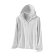 thumbnail image 5 of jiaxiM Womens Hoodie Upf 50+ Uv Protection Long Sleeve Zip Up Quick Dry Womens Shirts Spring Jackets for Women with Pocket Hiking Outdoor, 5 of 5