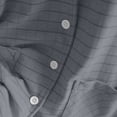 thumbnail image 4 of Mens Pajama Sets with Pockets Long Sleeve Shirts and Pants Homewear Outfits Casual Plaid Printed Comfortable Sleepwear Pajamas Set, 4 of 6