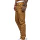thumbnail image 5 of Pantalones rectos rectos de color liso con botones abiertos para hombre Fridja  alkflakhf32688, 5 of 5