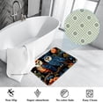 thumbnail image 3 of Owl Polyester Non-Slip Machine Washable Bath Rug Door Carpet Chair Rug, 3 of 6