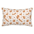 thumbnail image 1 of KLL Cute Squirrel Fall Pillow Covers Envelope Closure,Super Soft and Cozy Fuzzy Fleece Pillow Case Cover-14"x20", 1 of 6