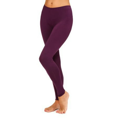 Warm Long Underwear Kids ClimateRight by Cuddl Duds Women's and Women's Plus Stretch Microfiber Warm Underwear Legging ()