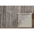 thumbnail image 4 of Feizy Alden Transitional Stripes, Taupe/Brown/Ivory, 10' x 14' Area Rug Stain Fade Resistant Handmade Casual Solid Floor Rug for Living room Bedroom, 4 of 8