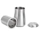 thumbnail image 4 of Tamiz de café en polvo de acero inoxidable 304, filtro, recipiente, accesorio para hacer café, color plateado, 4 of 15