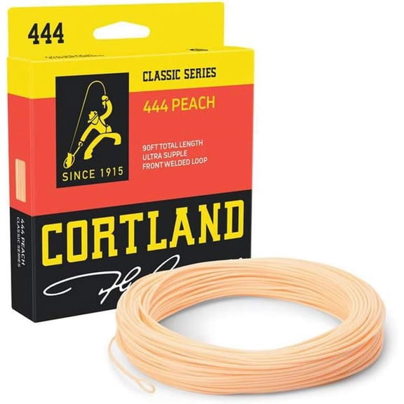 CORTLAND 444 Peach 90FT WF4F Fly Fishing