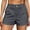 Gray, variant on Women's High Waisted Shorts with Pockets Stretchy Tailored Dressy Casual Short for Summer Daily Workwear