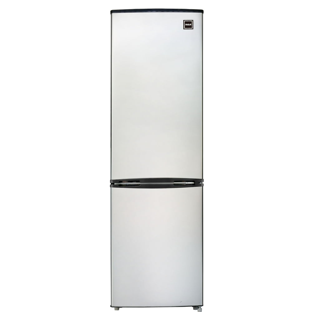RCA 9 Cu. Ft. Bottom Load Freezer Refrigerator in Platinum, RFR9004