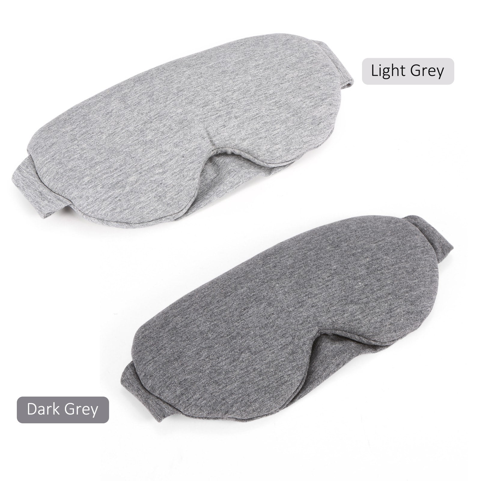Cotton Light Blocking Sleep Eye Mask Soft Blindfold for Travel Use