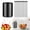Black, variant on ZFSBZBS A Set Stainless Steel Martini Picks Reusable Drink Stick with Storage Cup Appetizers Skewers Set for Sandwiches BBQ Snacks Cocktails Olives Fruits,Gray