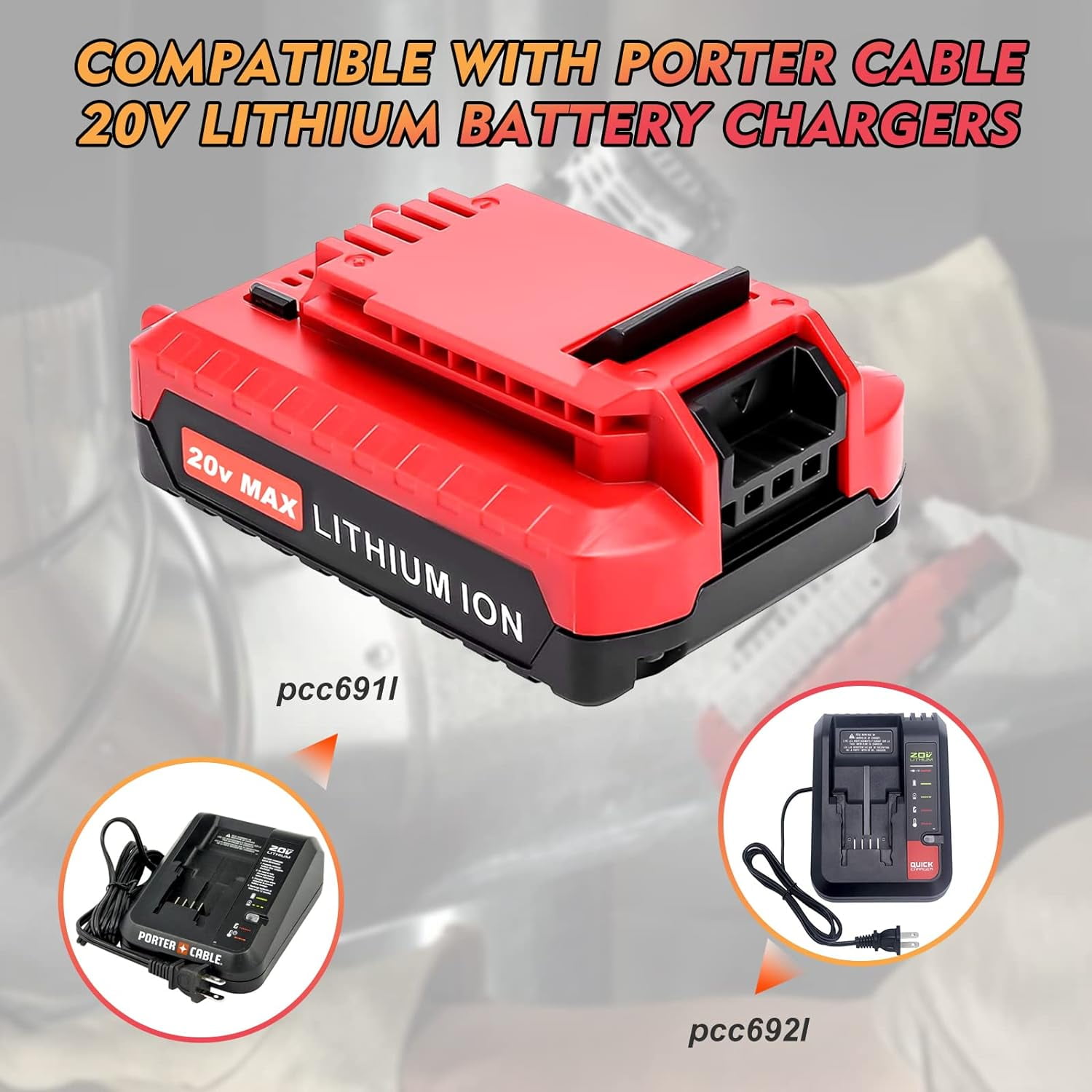 Porter cable compatible battery shop