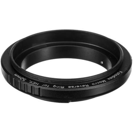52mm Filter Thread Macro Reverse Mount Adapter Ring for Sony Alpha E-Mount Camera