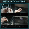 thumbnail image 3 of 2 Lámparas LED De Ambiente Para Coche, Luz De Estrella, Control De Sonido, Asiento Interior, Decoración Ambiental Sunnimix Lámpara de ambiente de coche, 3 of 8