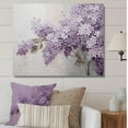thumbnail image 2 of Plants Beautiful Lilacs Purple Flowers Canvas Prints Painting Wall Art For Bedroom Home Office Decor Framed Ready To Hang, 2 of 4