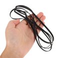 thumbnail image 3 of OUNONA 2Pcs Black Turntable Belt Rubber for Retro Design Music Enthusiasts and Collectors, 3 of 8
