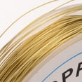 thumbnail image 2 of 26M 0.3mm Golden Copper Wire for Jewellery Making Copper Craft Wire Resistant Copper Beading Wire Gold Craft Jewelry Wire, 2 of 3
