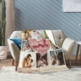 thumbnail image 4 of Best Mom Photo Custom Blankets With Photos And Name, Mom Christmas Photo Gift, Personalized Mom Birthday Gifts, We Love You Mom Blanket, 4 of 6
