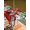 Red, variant on Outdoor Tablecloth with Umbrella Hole and Zipper, Pink Snowman Christmas Rectangle Table Cloth 54x80 Inch Waterproof Tablecloth, Xmas Tree Ball Winter Snowflake Picnic Table Cover for Patio Camping