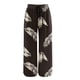 thumbnail image 5 of WILLBEST Pantalones Casuales de Cintura Alta para Mujer, con Cordón, Estampado de Plumas y Flores, Pantalones Largos Bohemios con Bolsillos para La Playa, para Un Estilo Sin Esfuerzo. Grande, 5 of 6