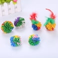 thumbnail image 4 of 5 Pcs Jouets pour Chats Balles Colorées Jouet de Dentition pour Chatons Chats, 4 of 4