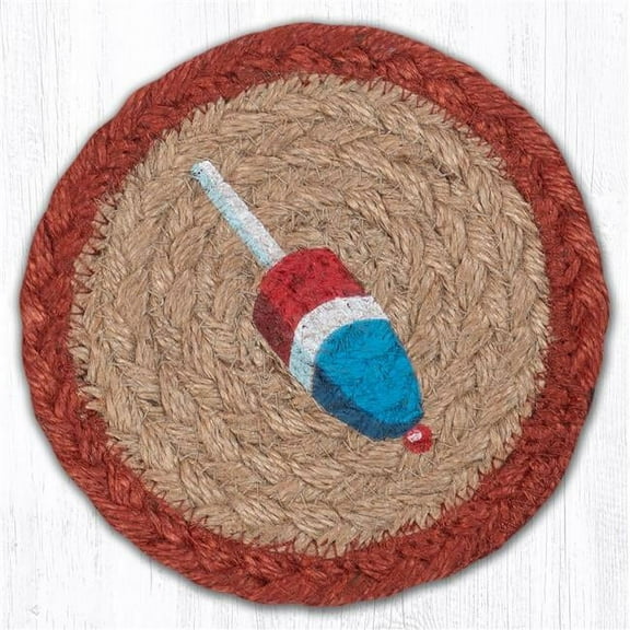 Capitol Importing 31-IC702RWB 5 x 5 in. IC-702 Buoy Printed Coaster - Red, White & Blue