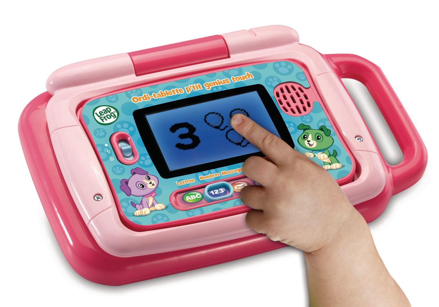 LeapFrog Ordi-tablette P'tit Genius Touch - Jouet éducatif pour tout-petits - Version français