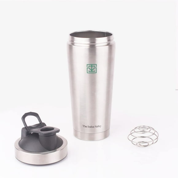 Vacuum Insulated Stainless Steel Gym Shaker Bottle With Steel Agitator For Pre Workout | 750ml, 7.2 Inch, Protein Sipper, Shaker Bottle | Durable, Bpa Free, 100% Leak Proof