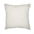 thumbnail image 6 of Laddha Home Designs Handwoven Abstract Embroidered Throw Pillow - 24" - Ivory and Brown, 6 of 8