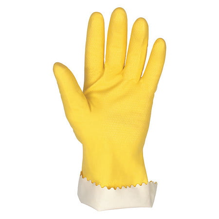 MCR SAFETY Chemical Gloves,S,12 in. L,Yellow,PR 5250S