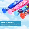 thumbnail image 6 of ACOWAY Inflatable Baseball Bat - Set of 12 - Toy Plastic Inflatable Bat for Kids & Toddlers - Inflatable Toys in Bulk - Ideal for Backyard Fun with Baseballs - 4.3x15.7x4.3 Inches, 6 of 6