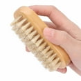 thumbnail image 3 of Cepillo De Limpieza De Uñas, Eliminación De Piel Muerta Depurador De Uñas De Madera Exfoliante Eliminación De Suciedad Portátil De Doble Cara Para Salón De Pedicura Para, 3 of 7