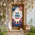thumbnail image 7 of Patriotic Banner Military Tribute Decorative Design American Flag Poppies for Memorial Day Veterans Day Independence Celebration, 7 of 7