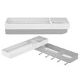 thumbnail image 1 of Bangcool Shower Caddy Rotatable Hollow Wall Mounted Corner Shower Shelf Shampoo Holder, 1 of 10