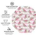 thumbnail image 3 of Fuzoiu Watermelon Print Leather Coasters Set,Drink Coasters Set of 4,for Tabletop Protection, Durable PVC Coasters,Home Décor and Housewarming Gift-Octagon, 3 of 6