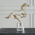 thumbnail image 3 of Uttermost Gallop Gold Sculpture, 3 of 7