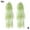 Green, variant on Large Plastic Artificial Grass Plant 42 Inches Tall for Outdoor Garden and Wedding Decoration